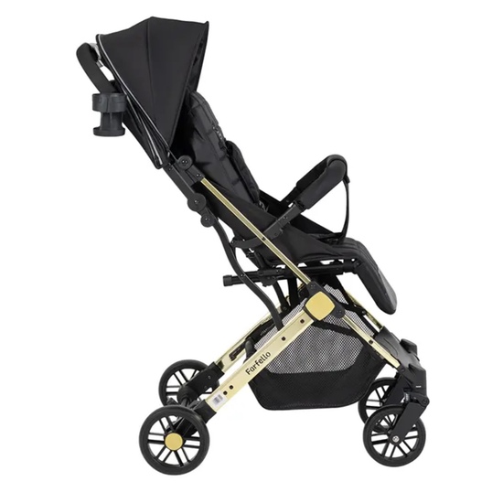 Коляска прогулочная Farfello Comfy Go Chrome Chrome Golden Black - 3